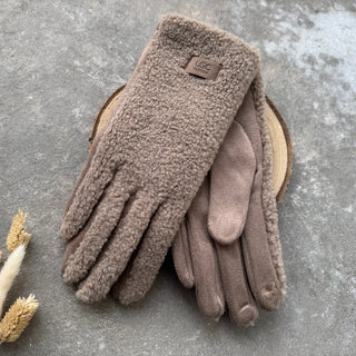 Handschuhe - Teddy Edition