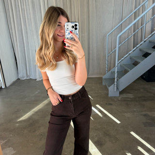 Dots Jeans -  Braun