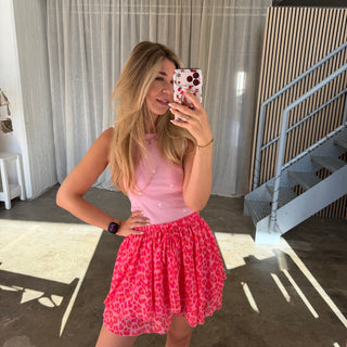 Basic Top Hearts - Rosa