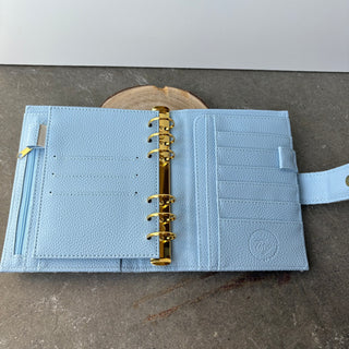 De Luxe Binder Ringbuch A6 - Stoff Edition