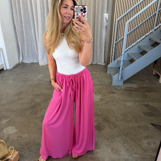 Basic Stoffhose -  Pinky (XS-XXL)