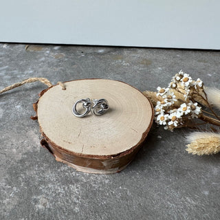 Round Knots Stecker | Silber