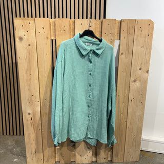 Musselinbluse Oversize