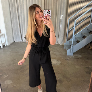 Classy Jumpsuit - Schwarz