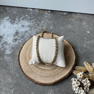 Chunky Swirl Kette | Gold