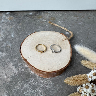 Tiny Drops Ring | Silber