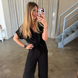 Classy Jumpsuit - Schwarz