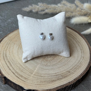 Love Pearl Stecker | Silber