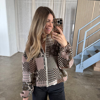 Autumn Browny Bomberjacke