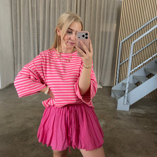 Oversize T-Shirt Solei - Rosa x Pink