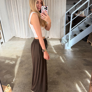 Basic Stoffhose - Espresso (XS-XXL)