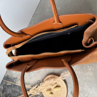 Pippa De Luxe Tasche - Cognac