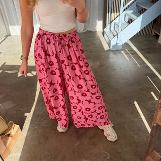 Bluse Amalfi Bloom -Pinky