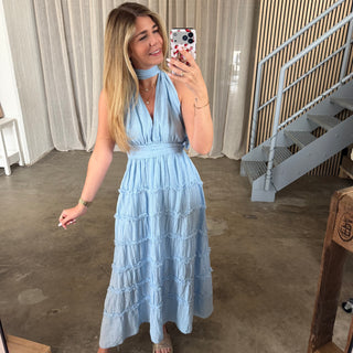 Kleid Stella - Hellblau