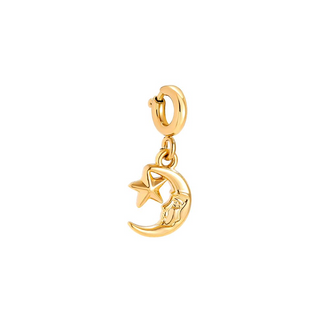 Tiny Charm Moon & Star | Gold