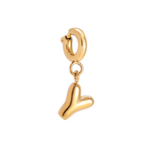 Tiny Charm Letter | Gold