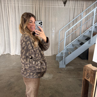 Normalsize Teddy Jacke - Leo Taupe