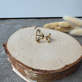 Big Flowers Ring | Gold