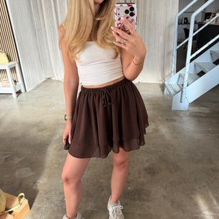 Soft Flow Shorts - Espresso
