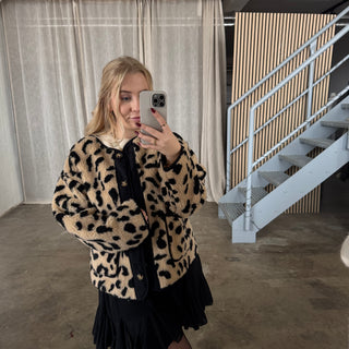 Teddy Jacke - Leo Camel/Schwarz