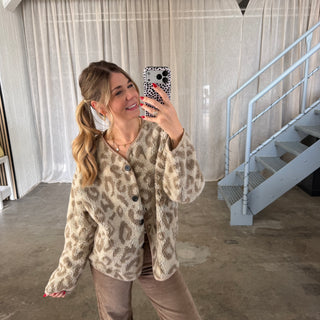 Normalsize Teddy Jacke - Leo Beige