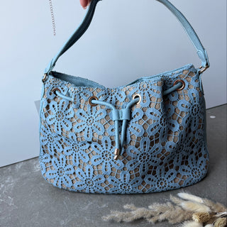 Boho Tasche - Blau