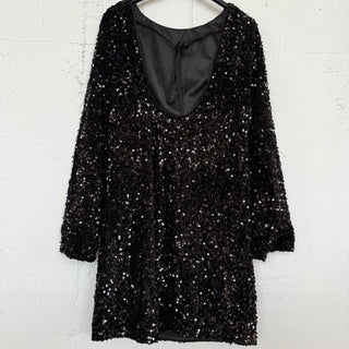 Pailettenkleid Sweet Sparkle - Schwarz