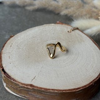 Big Wave Ring | Gold
