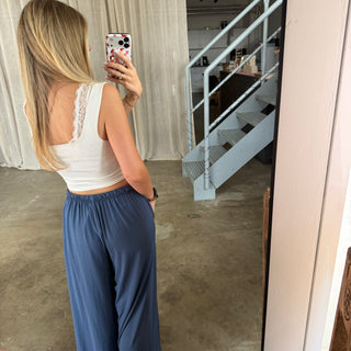 Basic Stoffhose - Ocean (XS-XXL)