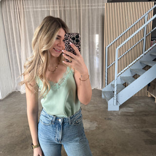 Shiny Top - Lime