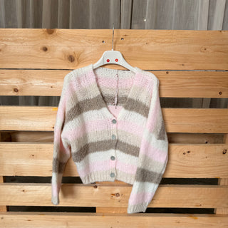 Strickjacke Leonie KIDS - Rosa