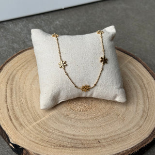 Tiny Flowers Kette | Gold
