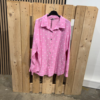Musselinbluse Herz