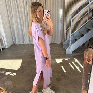Oversize Kleid Molly - Flieder