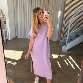 Oversize Kleid Molly - Flieder