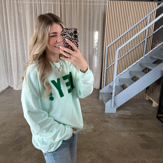 HEY! Sweatshirt - Mint