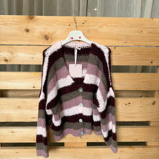 Strickjacke Leonie KIDS - Berry