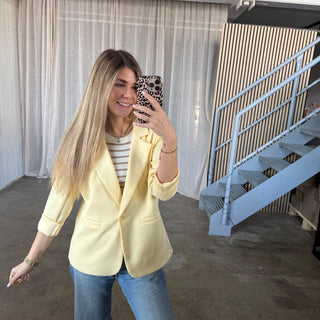 Normalsize Blazer - Butter Yellow