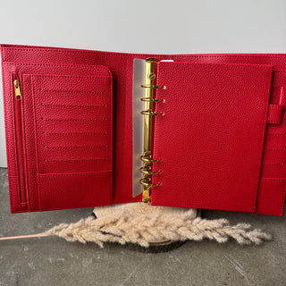 De Luxe Binder Ringbuch A5 - Gold Edition