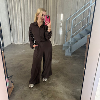 Jumpsuit Ella - Espresso