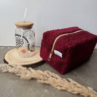 Muttertags Special - Glas Cup Happy x Fluffy Bag