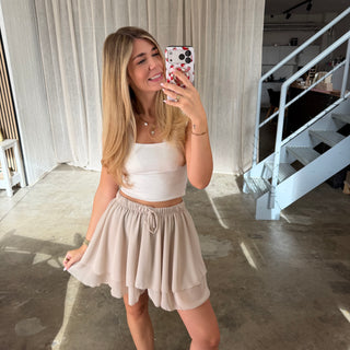 Soft Flow Shorts - Hell Beige