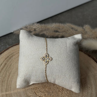 Diamond Stella Armband | Strass Gold