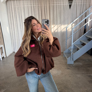 Teddy Jacke Lua - Braun