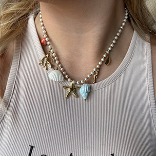 Kreta Pearls Kette | Gold