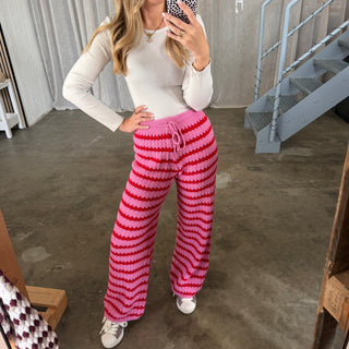 Comfy Hose - Pink x Rot