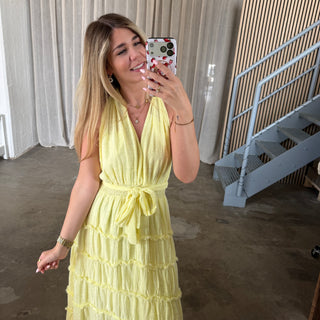 Kleid Stella - Butter Yellow