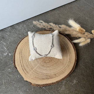Cute Bloom Kette | Silber