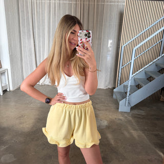 Cutie Shorts - Butter Yellow