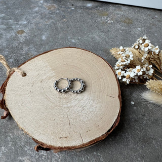 Bullets Mini Creolen | Silber